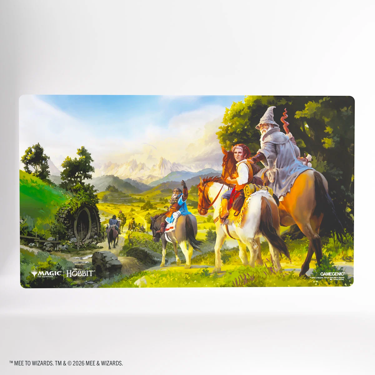Magic: The Gathering | The Hobbit Prime Playmat - Leaving Hobbiton