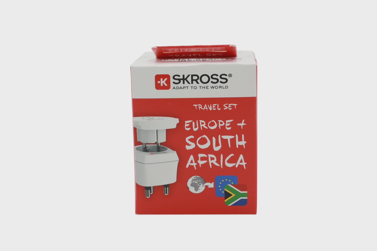 Skross Jordad reseadapter Universal till Sydafrika och Europa