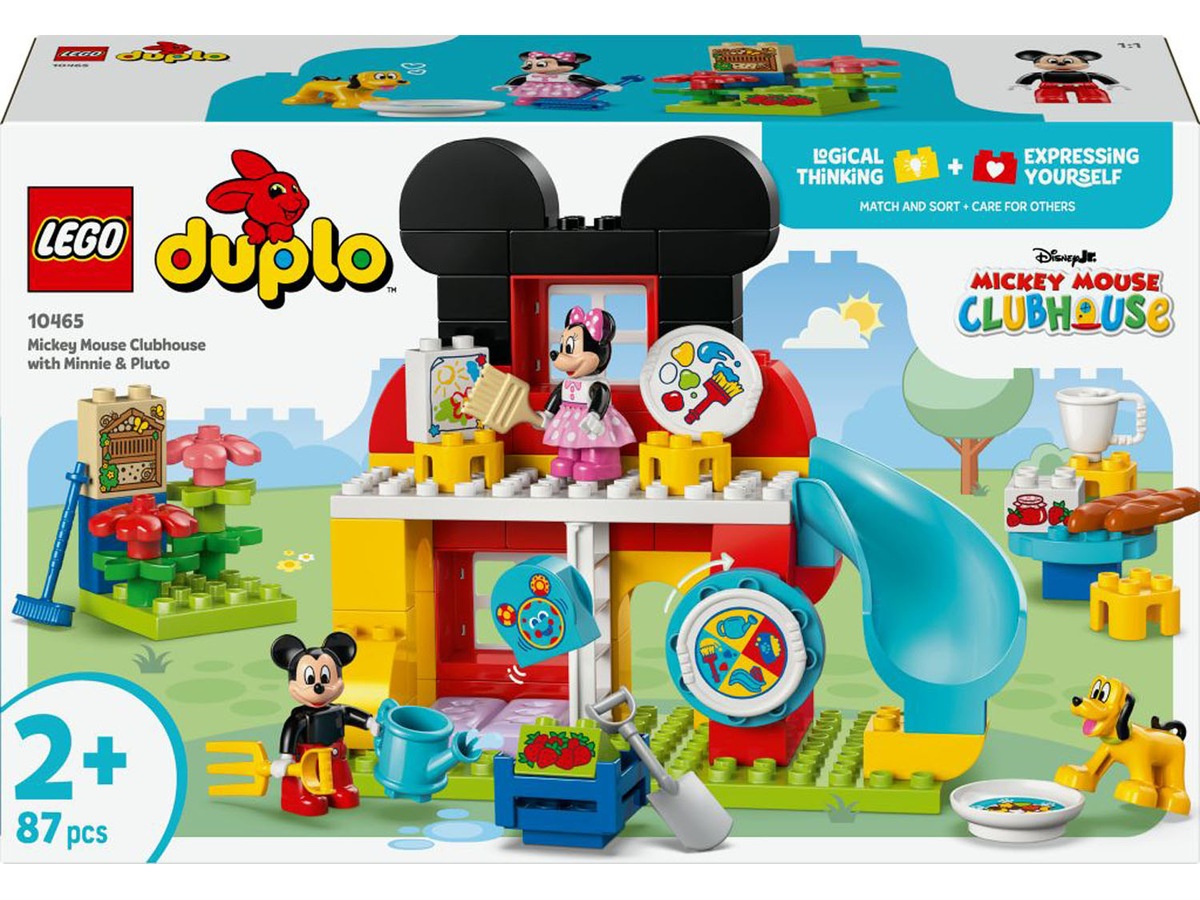 LEGO DUPLO Disney Musse Piggs klubbhus med Mimmi och Pluto 10465, bild 4