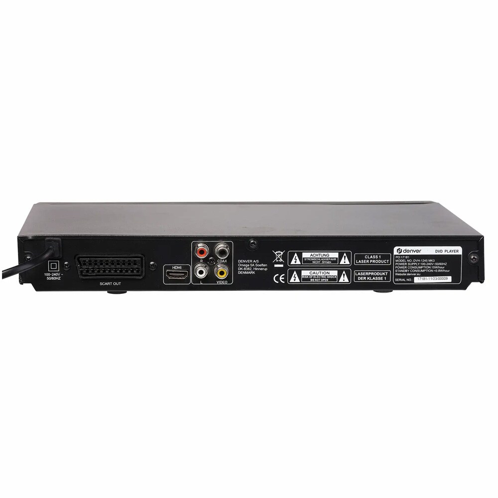DENVER DVH-1245 - DVD player, bild 3