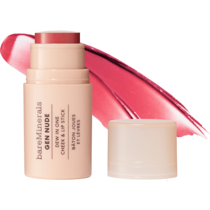 bareMinerals Gen Nude Dew In One Lip & Cheek Balm Brick it On