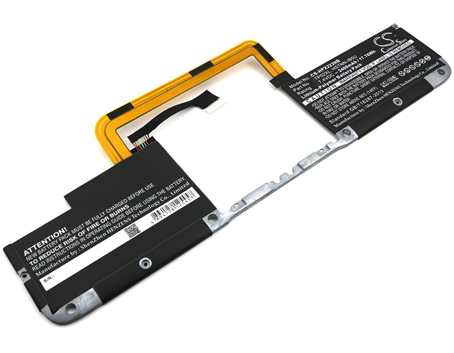 Batteri till Notebook, Bärbar dator för HP Spectre x2 13, Spectre x2 13-h281nr, bild 3