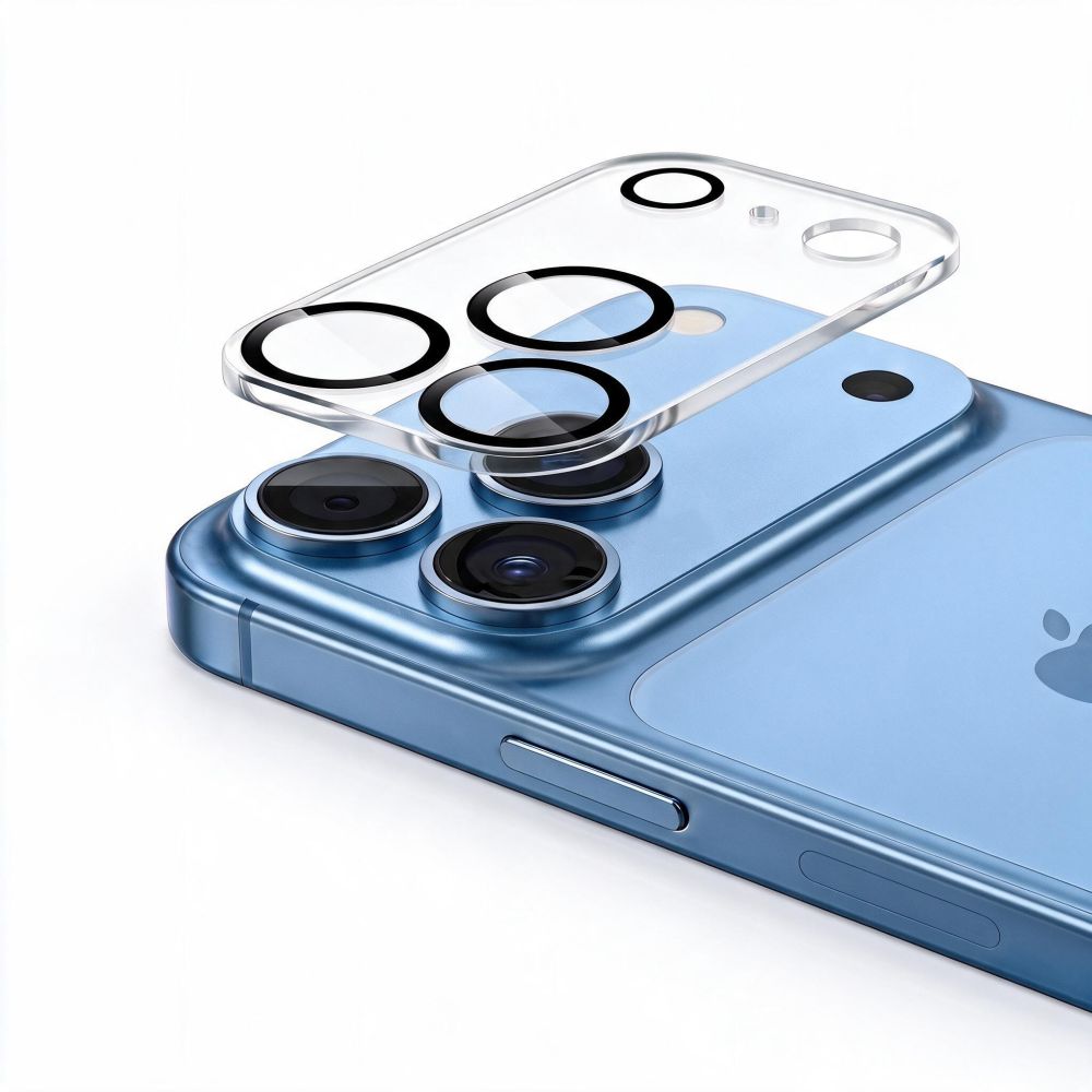 Tech-Protect Cam Fit+ kameraskydd för iPhone 18 Pro – genomskinligt, bild 4