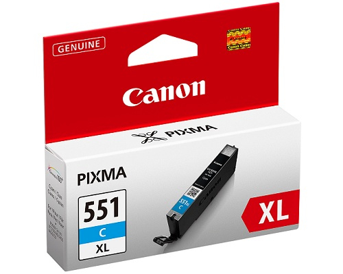 Canon CLI-551XL, cyan bläckpatron med Hög kapacitet, bild 5