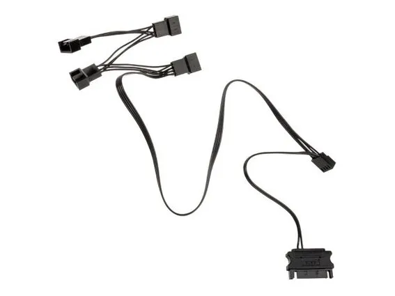 Kolink PWM-fläktsplitter 1 till 4 + SATA ström