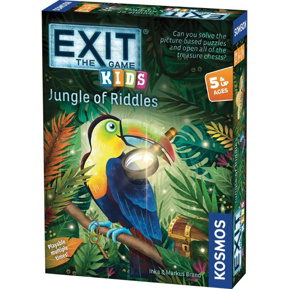 Exit Kids: The Jungle of Riddles (Engelsk), bild 4