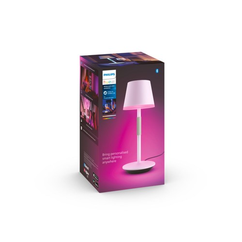 Philips Hue Go vit portabel bordslampa