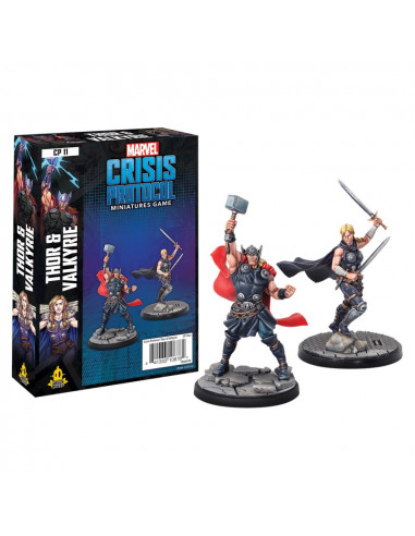 Marvel Crisis Protocol Thor and Valkyrie
