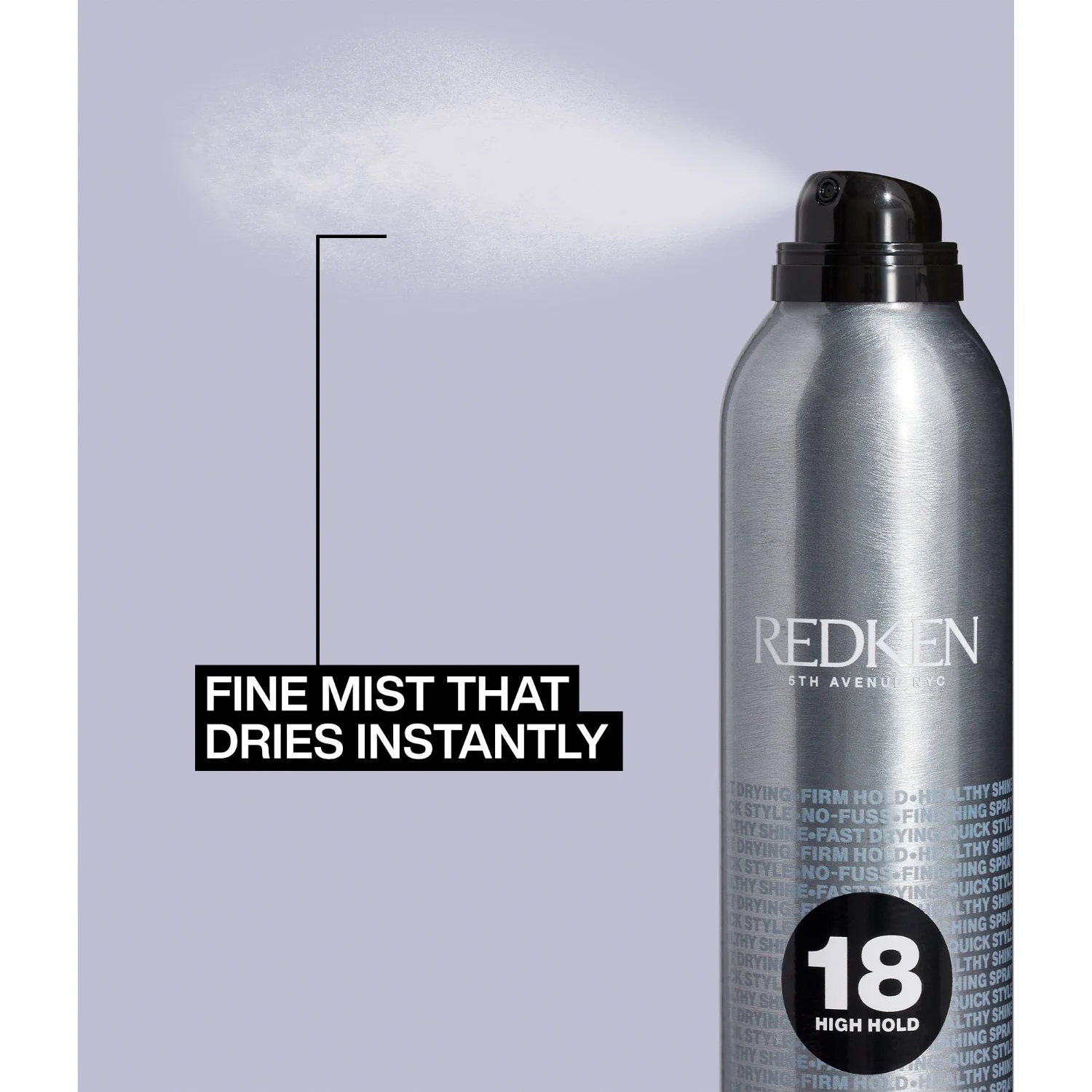 Redken Quick Dry Hairspray 400 ml, bild 3