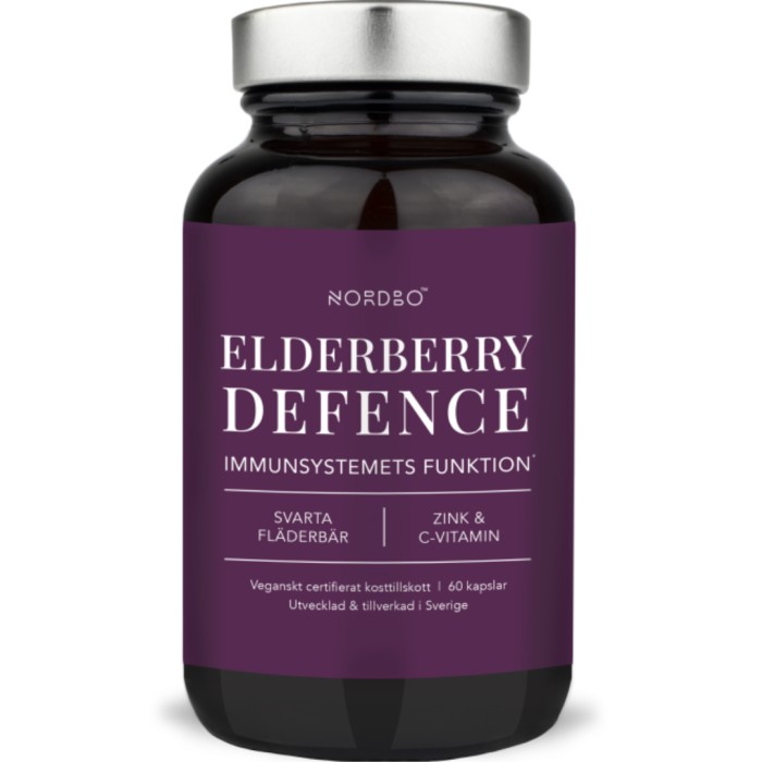 NORDBO Elderberry Defence 60 st