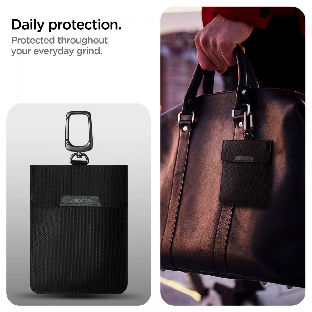 Spigen Klasden Pouch - black - RFIDShield (CarKey), bild 4
