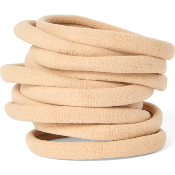 ByBarb Circular Collection Hair Tie Beige Beige