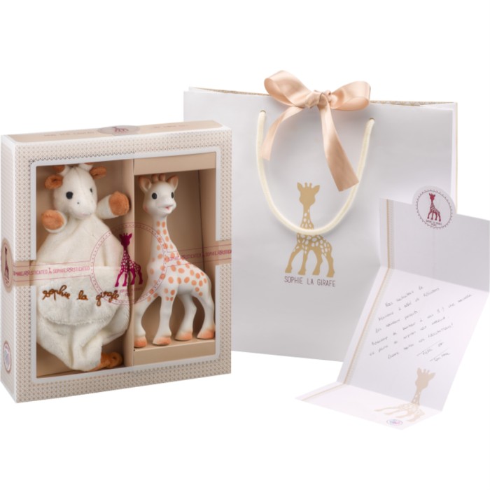 Sophie la Girafe Sophiesticated Sophie la Girafe + Snuttefilt