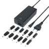 AC-adapter Deltaco 90W Universal, 12 olika pluggar