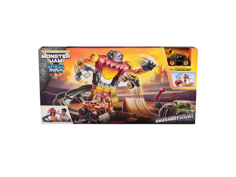 Monster Jam lekset 1:64 Smash & Bash Smashbot, bild 4