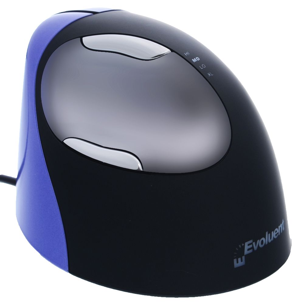 Evoluent VM4S ergonomisk vertikal liten USB-mus för högerhand, bild 2