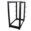 19" Startech Serverrack, 25U, öppet, 4 stolpar, justerbart djup 56-101 cm, bild 2