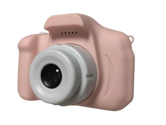 Denver Digitalkamera med selfie-lins för barn Rosa