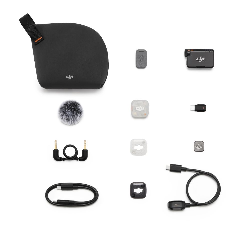 DJI Mic Mini 2S trådlös mikrofon (1 TX + 1 RX)