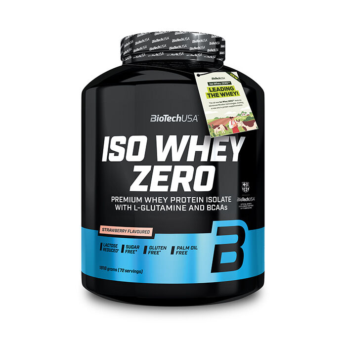 Iso Whey Zero Lactose Reduced 1816 g Strawberry