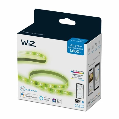 WiZ LED-ljusremsa startpaket 871869978816200 (2 m)
