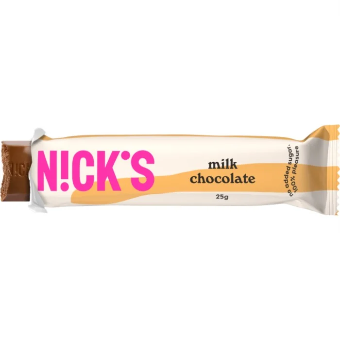 Nicks Chocolate, Mjölkchoklad, 25 g