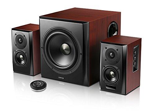 Edifier S350DB, 2.1 stereo, 70W + 2x40W RMS, digitalingång optisk/aux, fjärrkontroll, bild 4