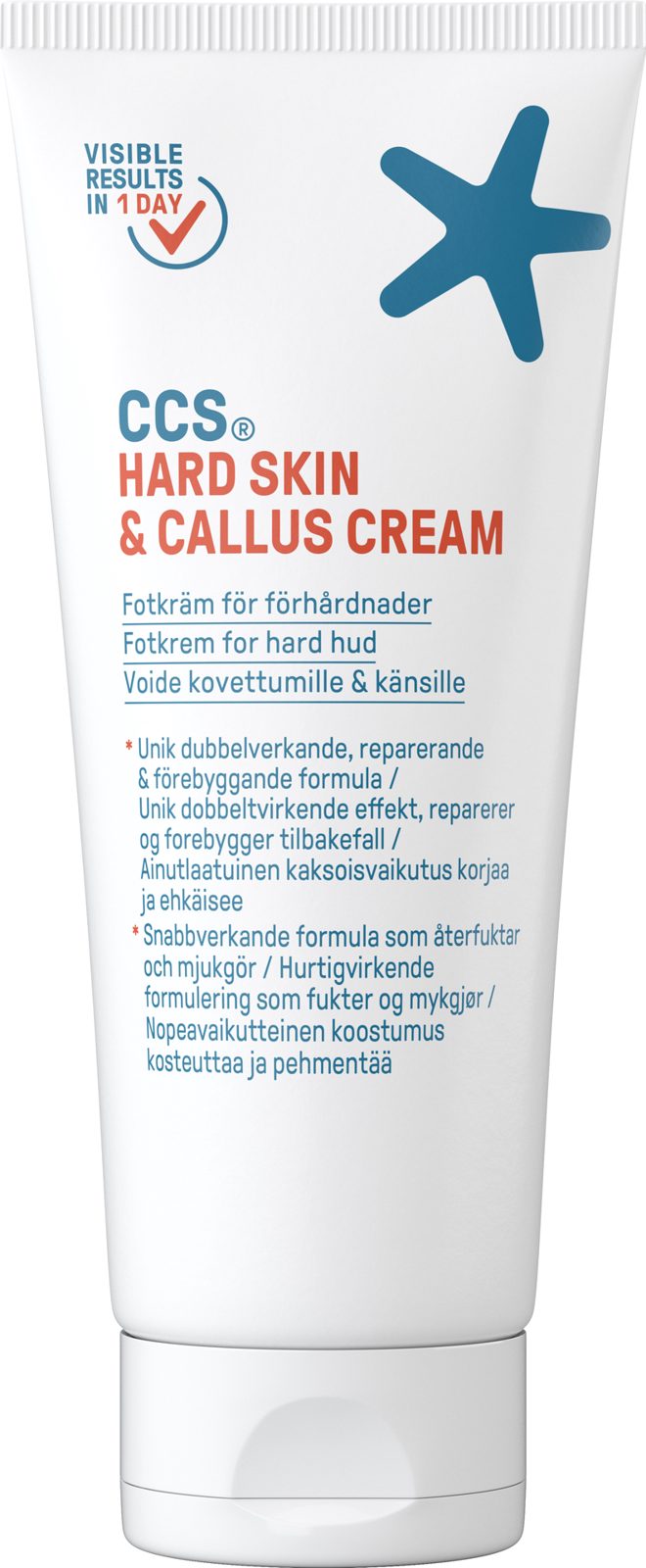 CCS Hard Skin & Callus Cream Fotkräm för Förhårdnader & Hård Hud 100 ml
