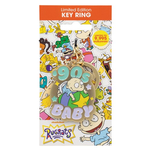 Rugrats - 35th Anniversary Keyring - Misty Gold - 60 x 45mm