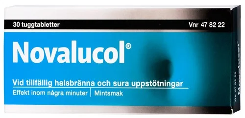 Novalucol Tuggtablett 30 st