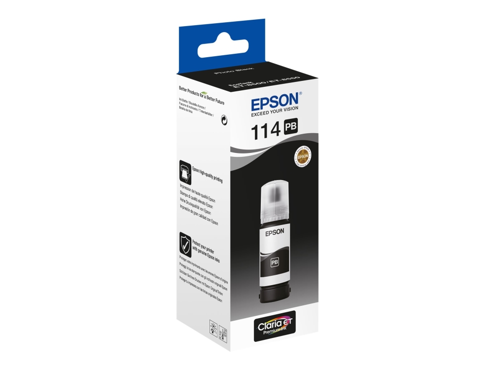 Epson 114 EcoTank Foto, svart, bild 2
