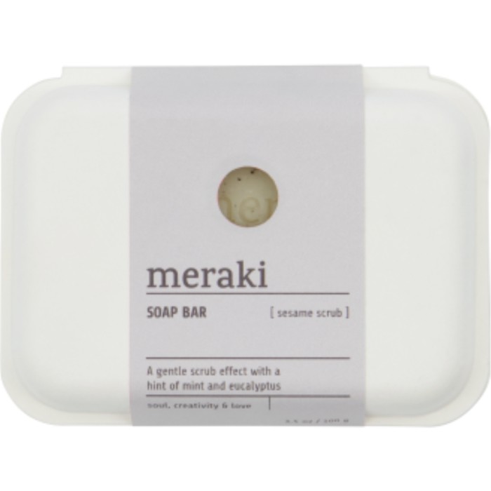 Meraki Soap Bar Sesame Scrub 100 g
