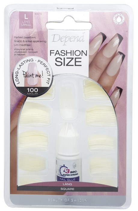 Depend Fashion Size 100-pack Fashion Size 100-pack Large Square, bild 2