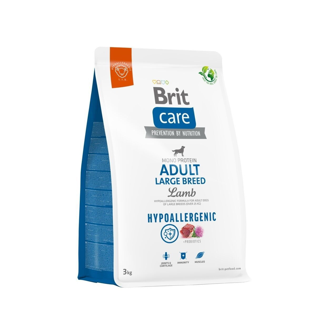 Brit Care Dog Adult Large Breed Hypoallergenic Torrfoder till Hund 3 kg