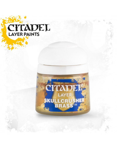 Warhammer Citadel Skullcrusher Brass Layer Paint