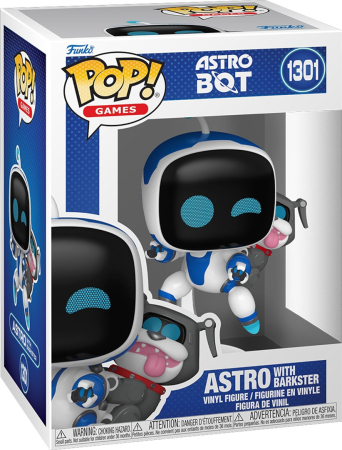 Pop! Astro Bot Astro with Barkster Vinyl Figure