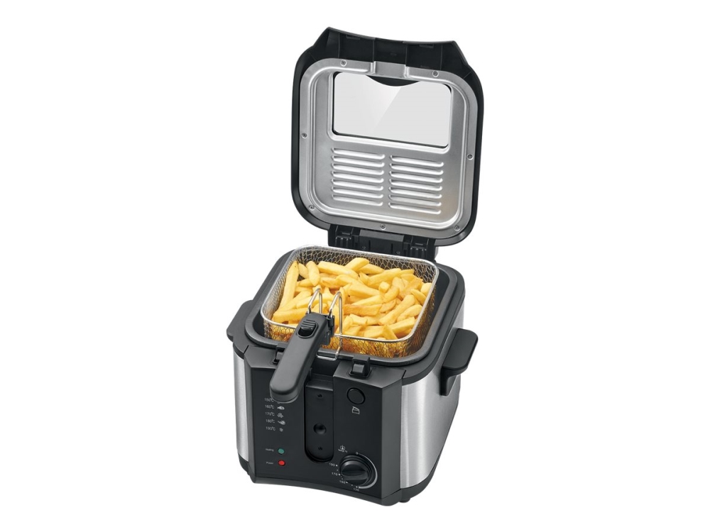 Clatronic FR 3649 - Fritureapparat - 2,5 liter - 1,6 kW