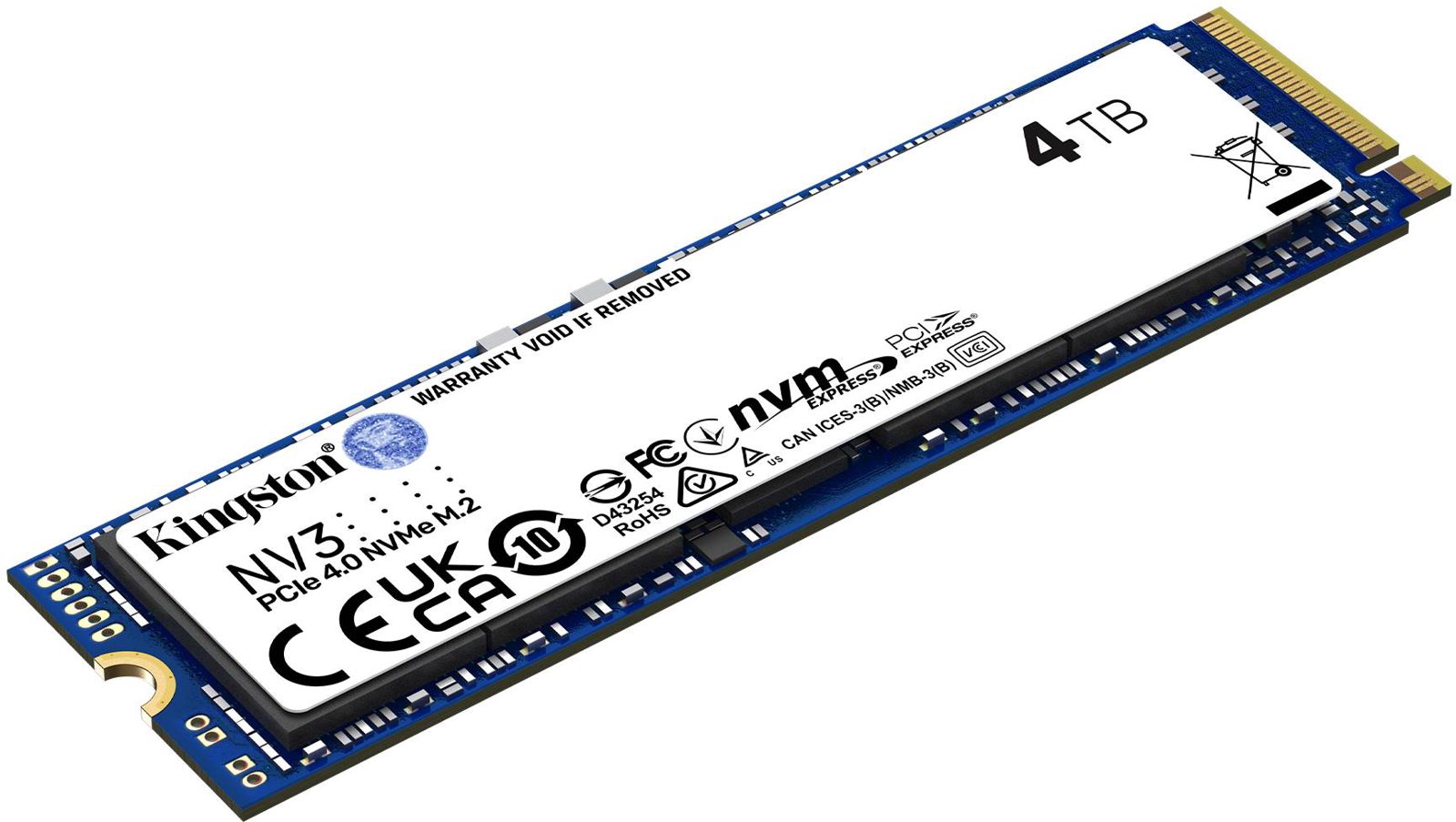 Kingston NV3 M.2 4TB SSD, bild 4