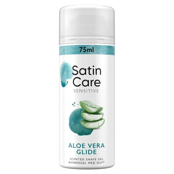 Gillette Venus Satin Care Sensitive Aloe Vera Glide 75 ml, bild 2