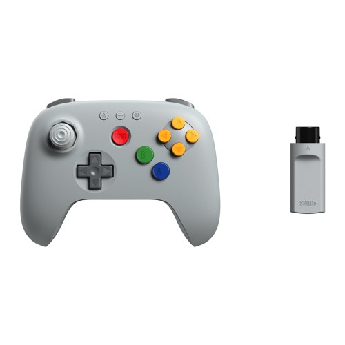 8BitDo 64 2.4G Controller - Grå