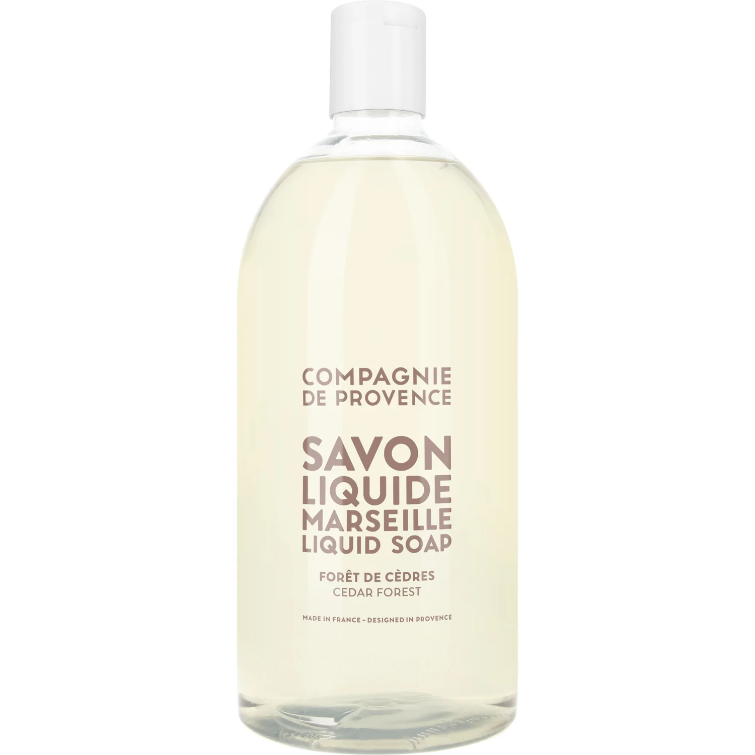 Compagnie de Provence Liquid Marseille Soap Cedar Forest Refill 1000 ml