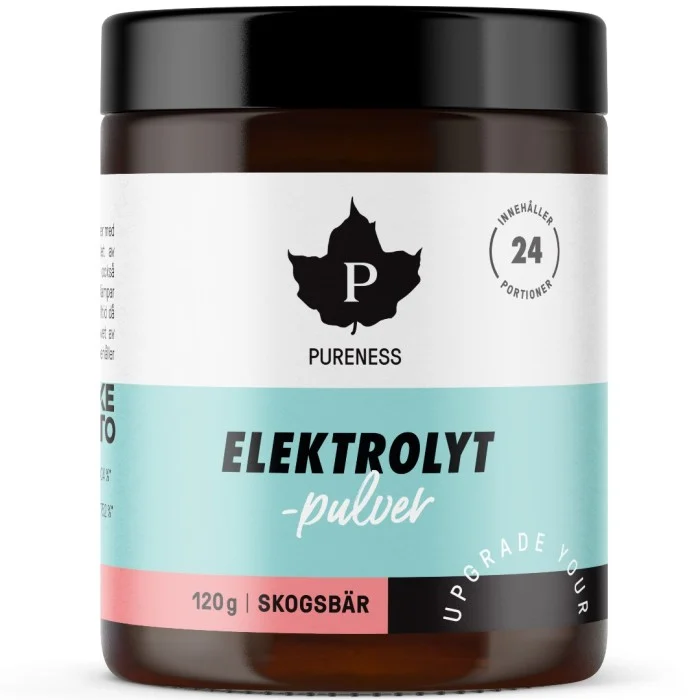 Pureness Elektrolytpulver - Skogsbär 120 g