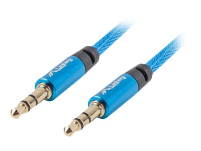Lanberg Premium Ljudkabel - AUX Kabel (3,5mm) Hane/Hane 3 Meter