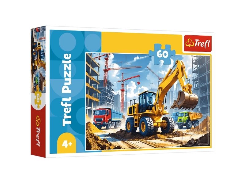 Trefl 17406, 60 styck, Fordon, 4 År