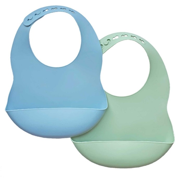 Summerville Haklapp silikon 2-pack Blå-Grön
