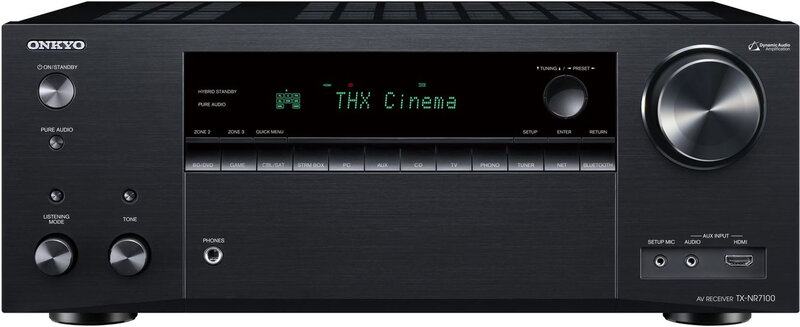 Onkyo TX-NR7100 AV-receiver, svart, bild 3