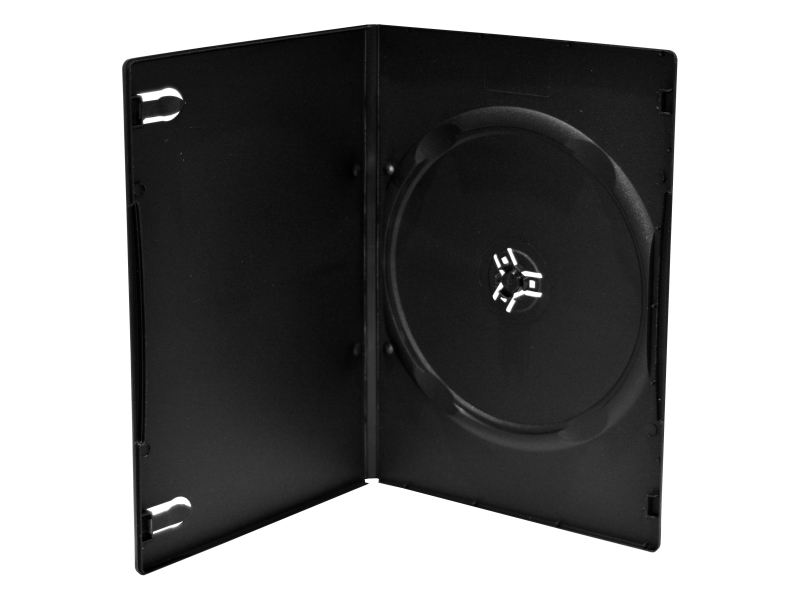MediaRange - DVD-fodral - kapacitet: 6 CD/DVD - svart (paket om 50)