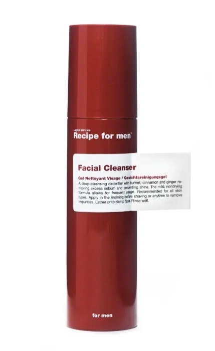 Recipe for men Facial Cleanser 100 ml, bild 2