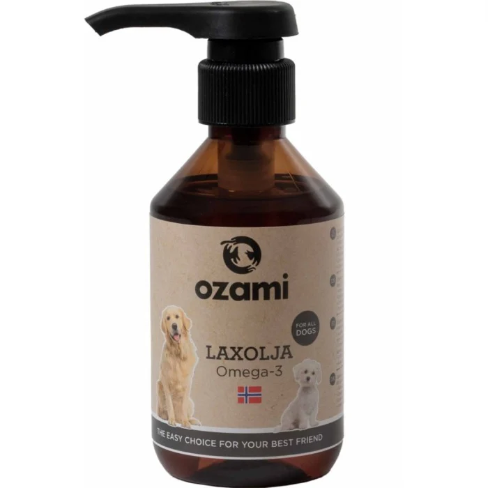 Ozami Laxolja för hund 500 ml