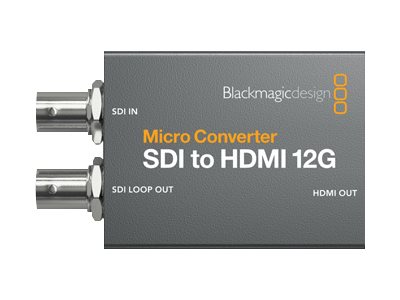 Micro Converter - SDI till HDMI 12G